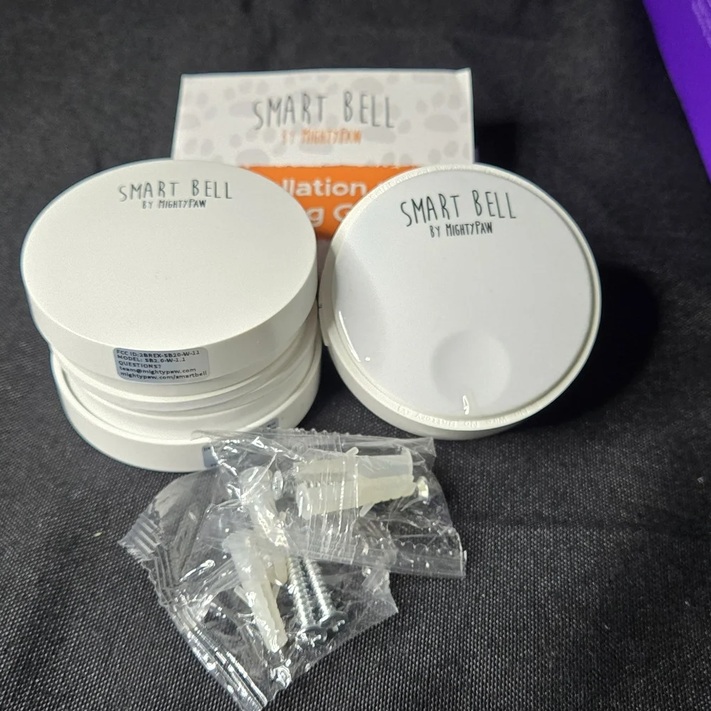 Smart Bell Dog Potty Training Doorbell - Orange/White